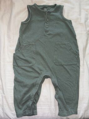Gap baby Green Cotton Romper